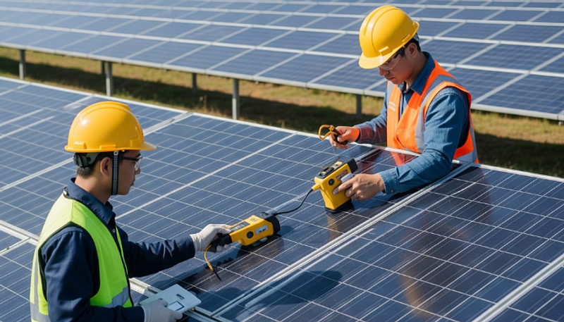Monitoreo y Mantenimiento de Plantas Solares